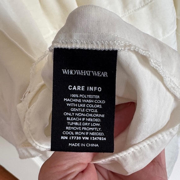 Who What Wear Cream Tiered Camisole - Picture 4 of 4